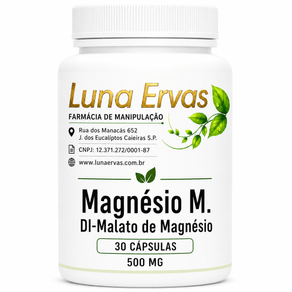 30 cap. 500 mg Magnesio Malato oral